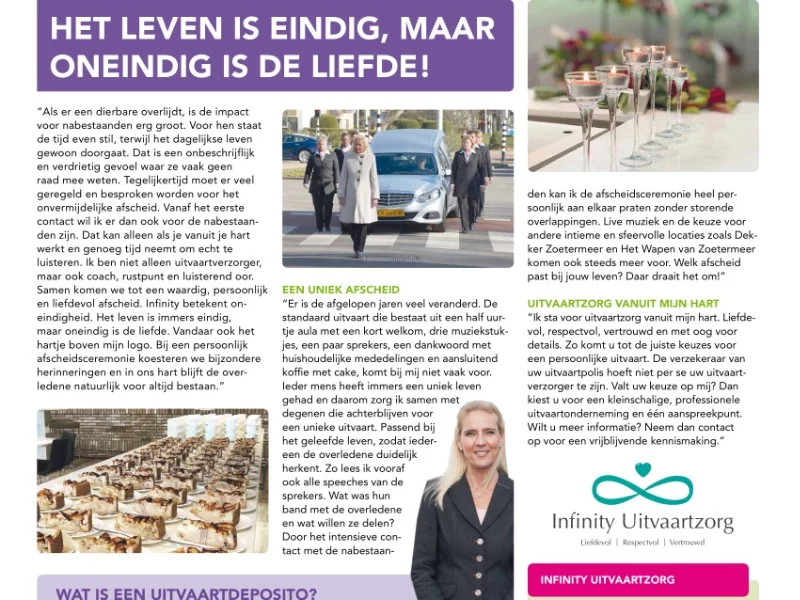 mijn zaak blad infinity uitvaartzorg