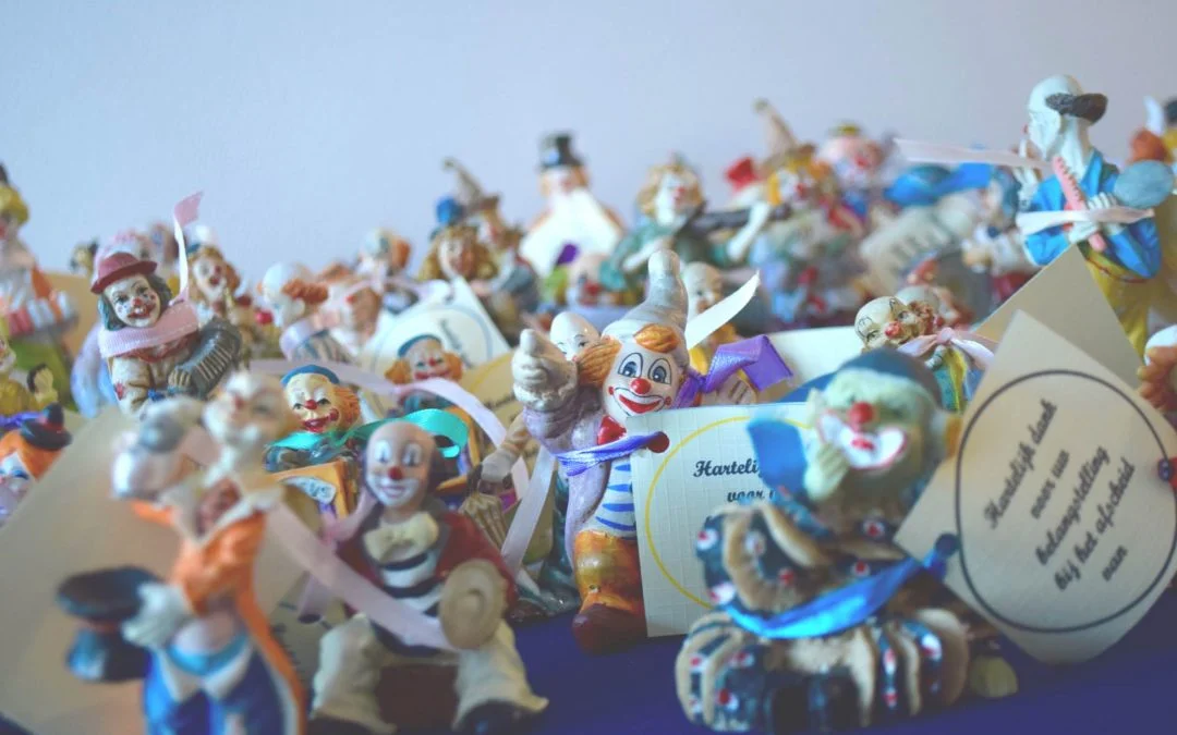 Afscheid met clowntjes