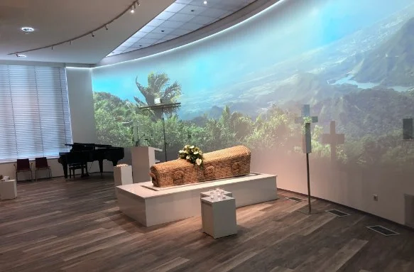 aula crematorium meerbloemhof thema landschap