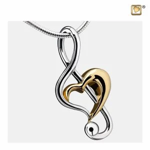Ashanger Muzieknoot Met Hart - €287,50