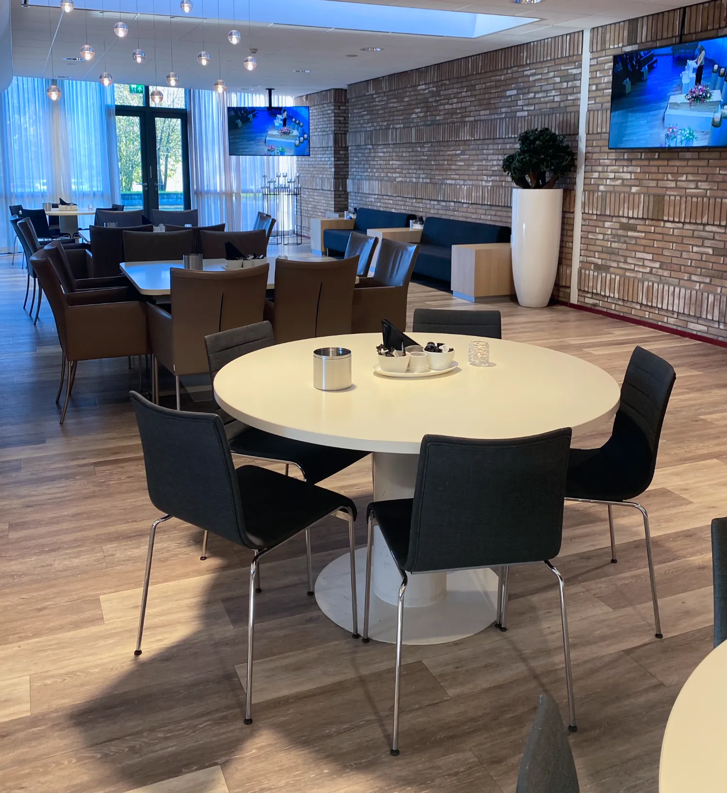 Koffie ruimte of wel condoleance of ontvang ruimte