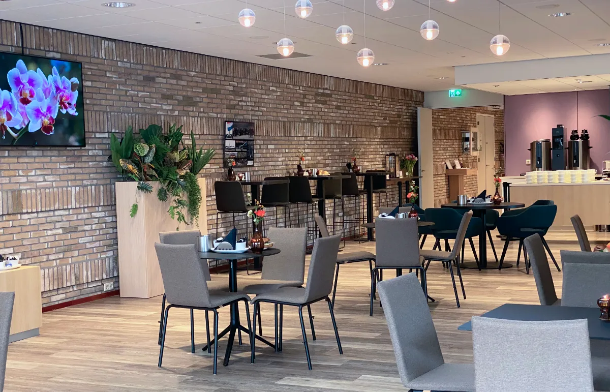 Koffie kamer anno 2026 rechts gedeelte Crematorium Meerbloemhof in Zoetermeer