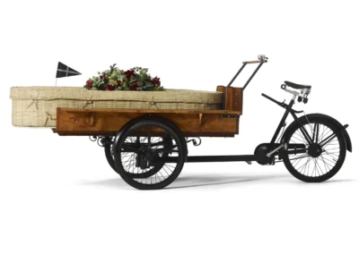 Bakfiets Rouwbakfiets