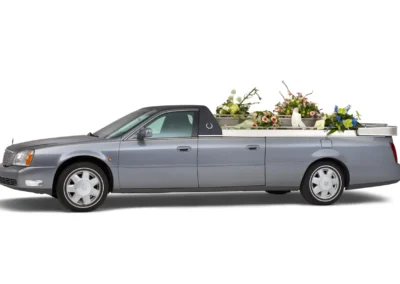 Cadillac Bloemenauto (grijs)