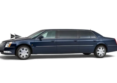 Cadillac 7 Persoons Volgauto (blauw)