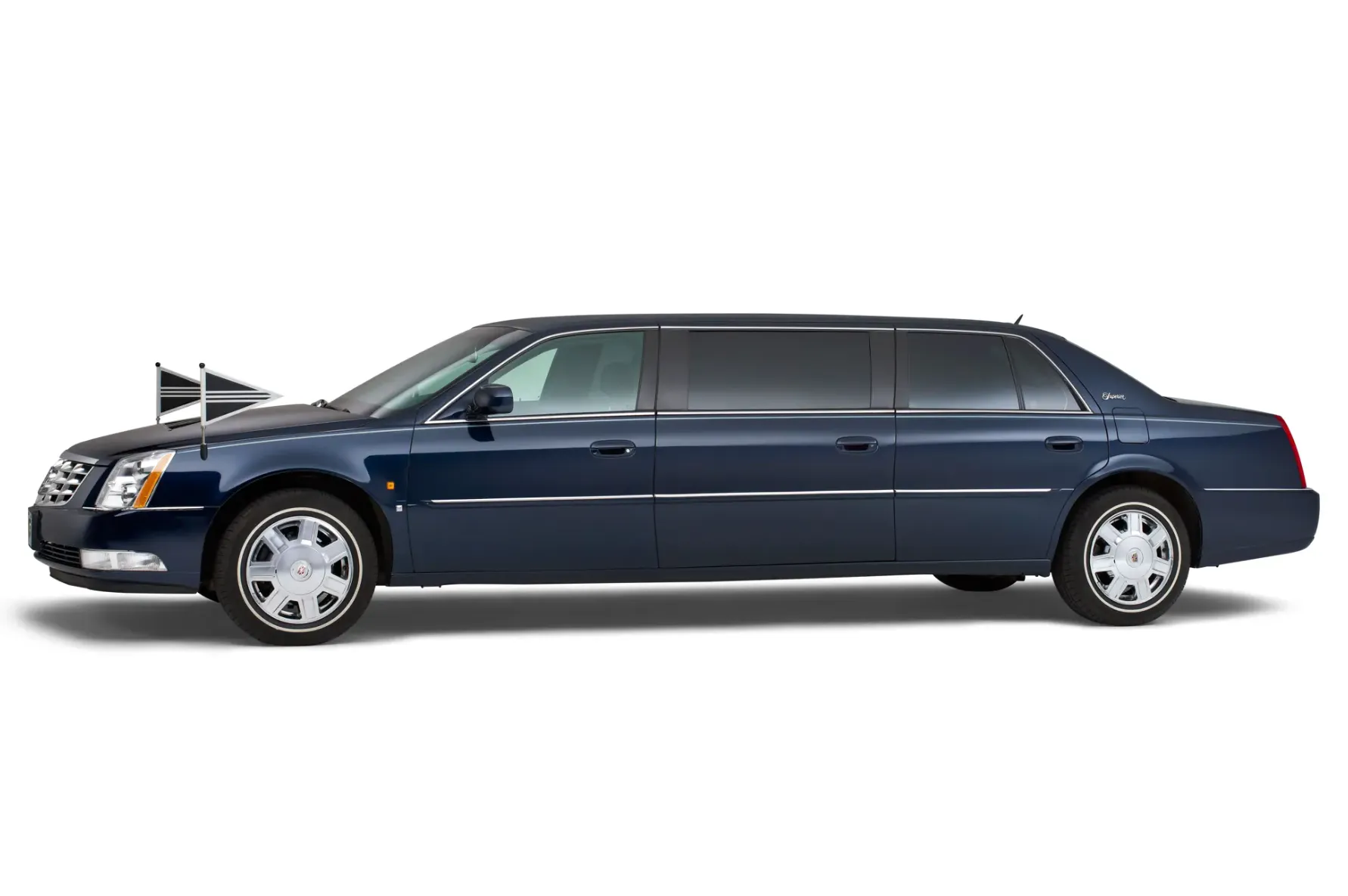Cadillac 7 Persoons Volgauto (blauw)
