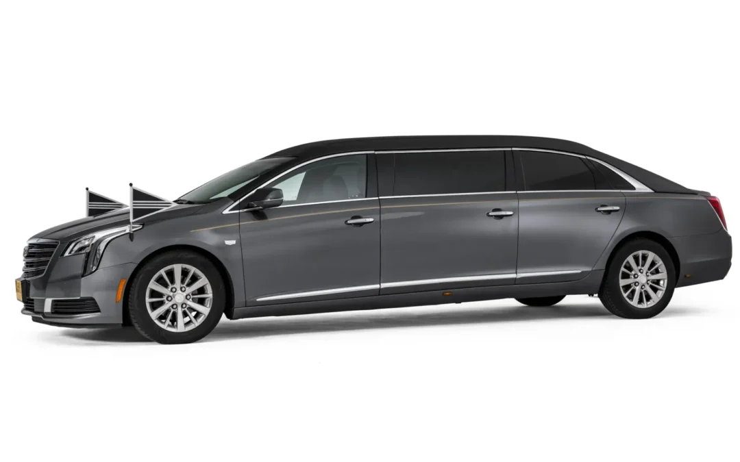 Cadillac 7 persoons volgauto (grijs)