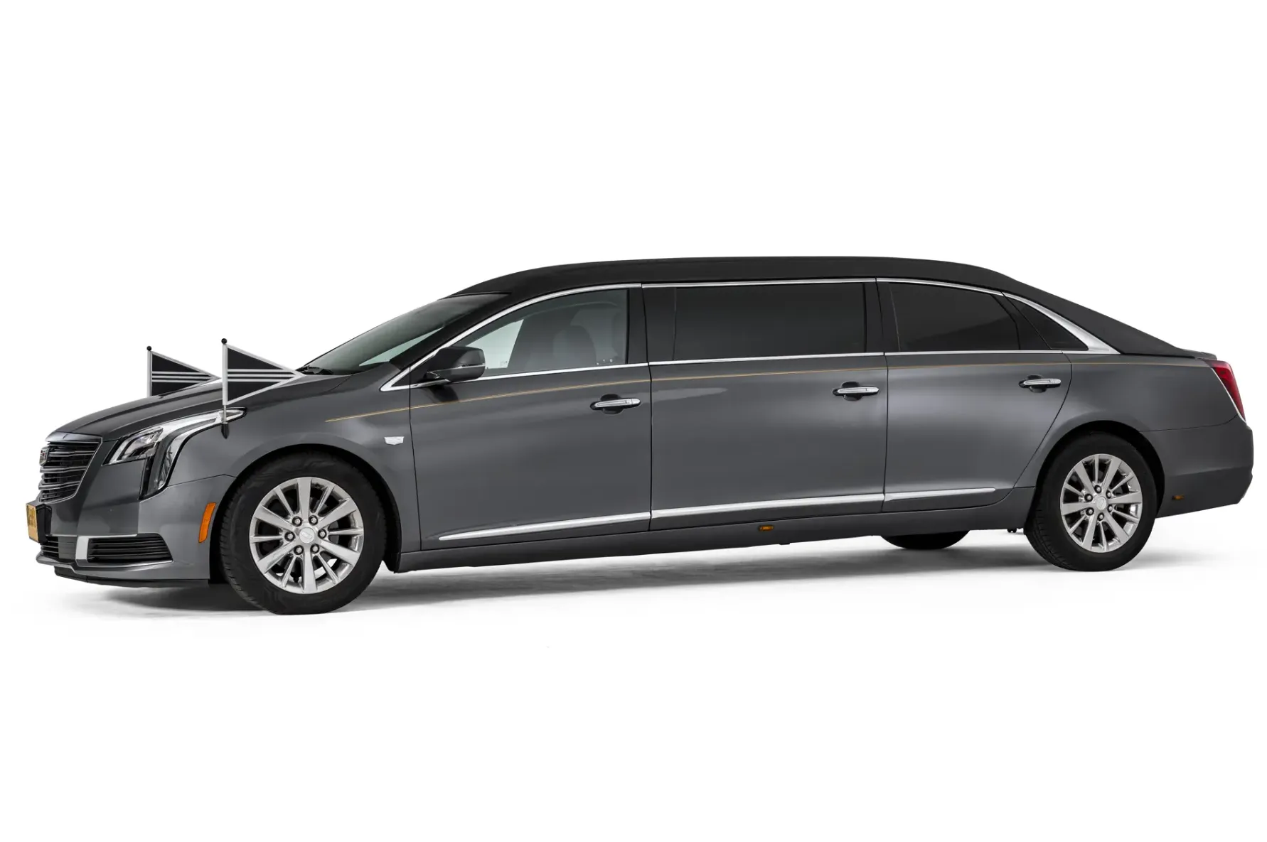 Cadillac 7 Persoons Volgauto (grijs)