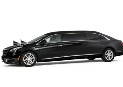 Cadillac 7 Persoons Volgauto (zwart)