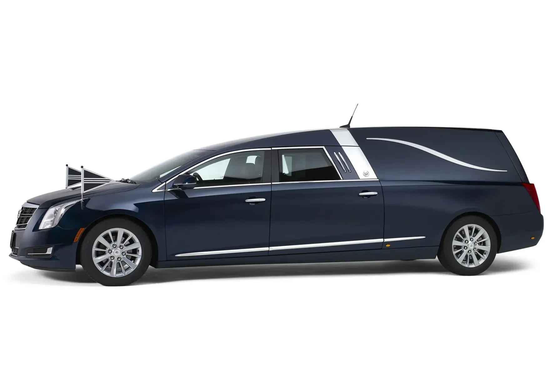 Cadillac Landaulet Rouwauto (blauw)