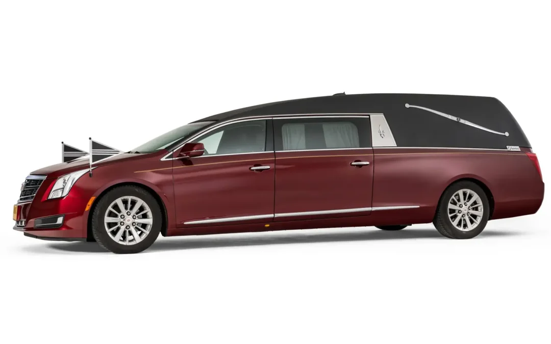 Cadillac Landaulet rouwauto (rood)