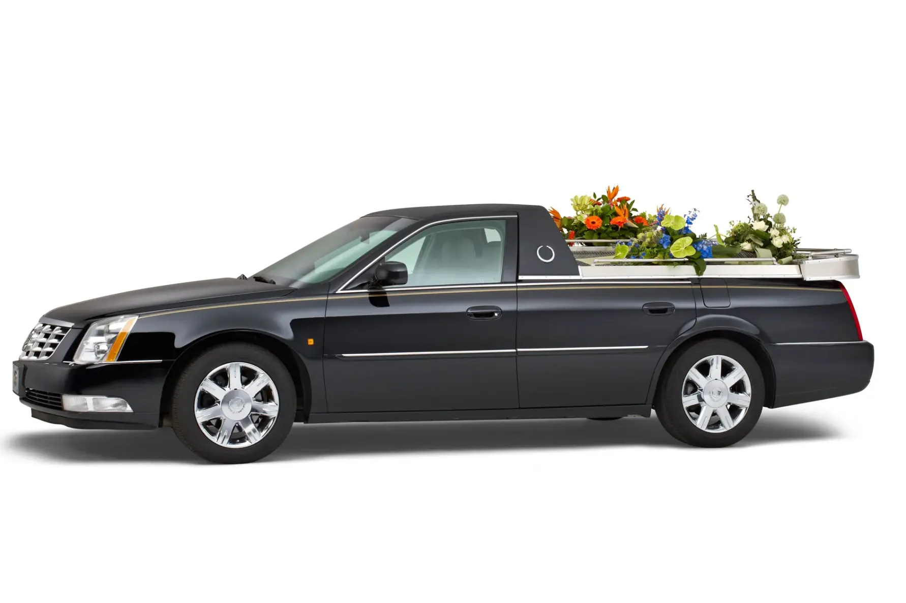 Cadillac Open Bloemenauto (zwart)