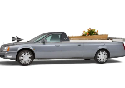 Cadillac Open Rouwauto (grijs)