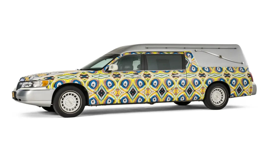 Cadillac rouwauto Caleidoscoop
