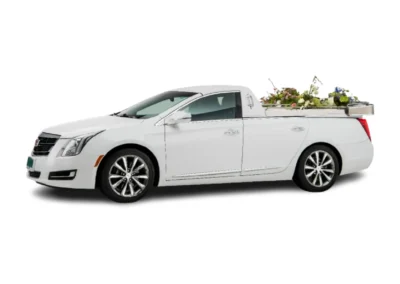 Cadilla Open Bloemenauto (wit)