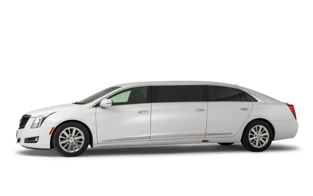 Cadillac 7 persoons volgauto (wit)