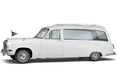 Daimler Rouwauto (wit)