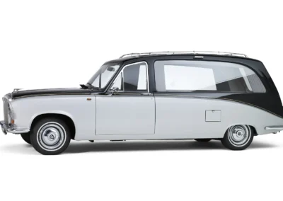 Daimler Rouwauto (grijs/zwart)