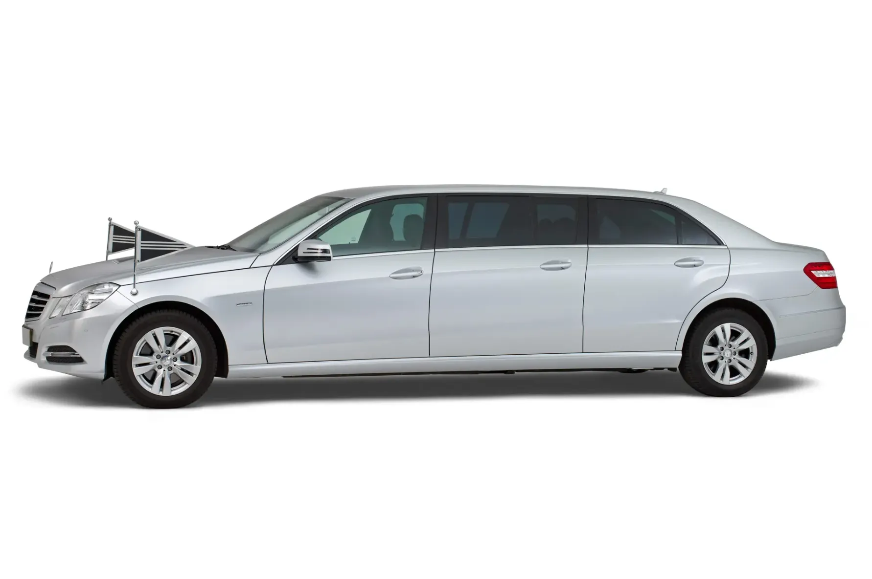 Mercedes 7 Persoons Volgauto (grijs)
