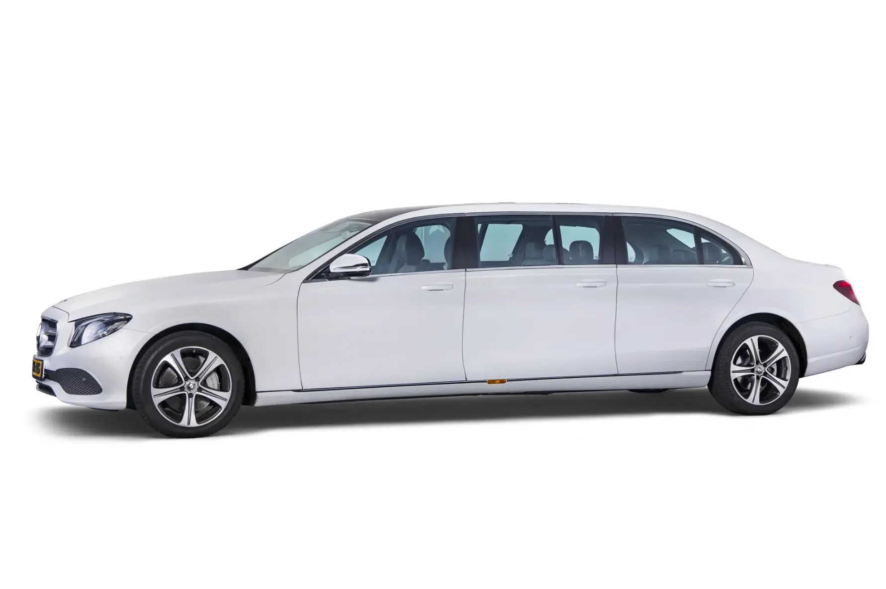 Mercedes 7 Persoons Volgauto (wit)