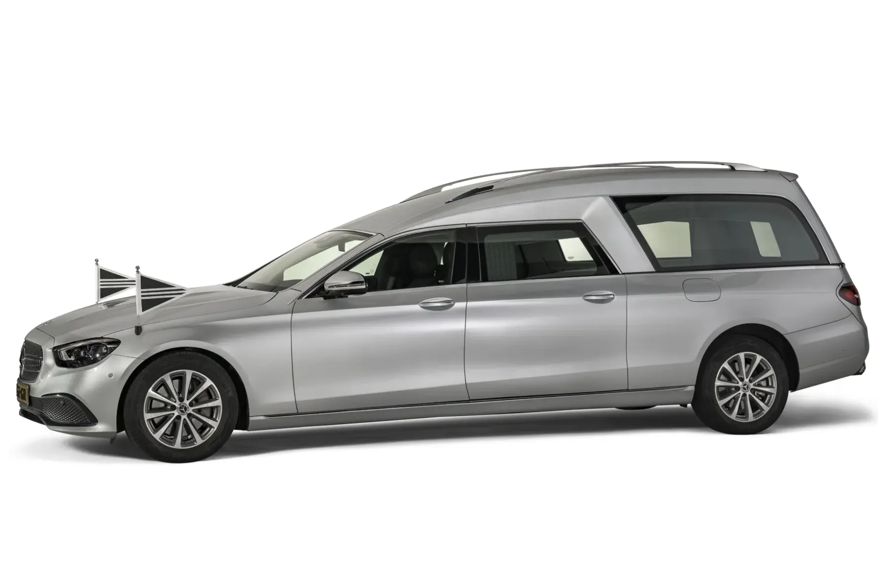 Mercedes Huiskamp Glas Rouwauto (grijs)