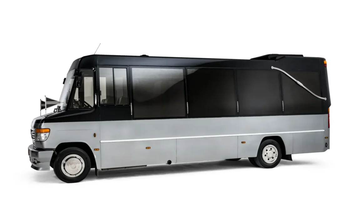Mercedes uitvaartbus getinte ruiten