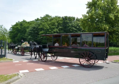 Paardenkoets Familie Rouwvervoer