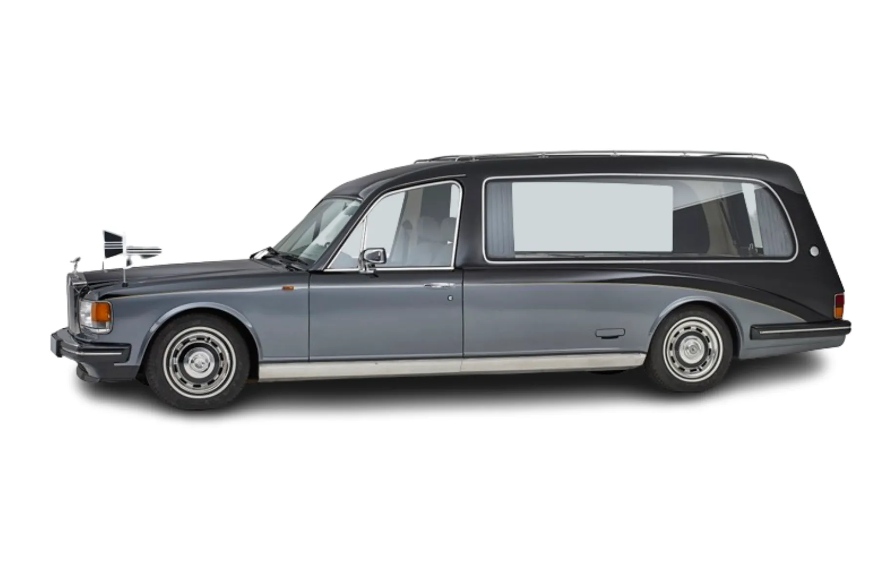 Rolls Royce Silver Spirit Rouwauto (grijs/zwart)