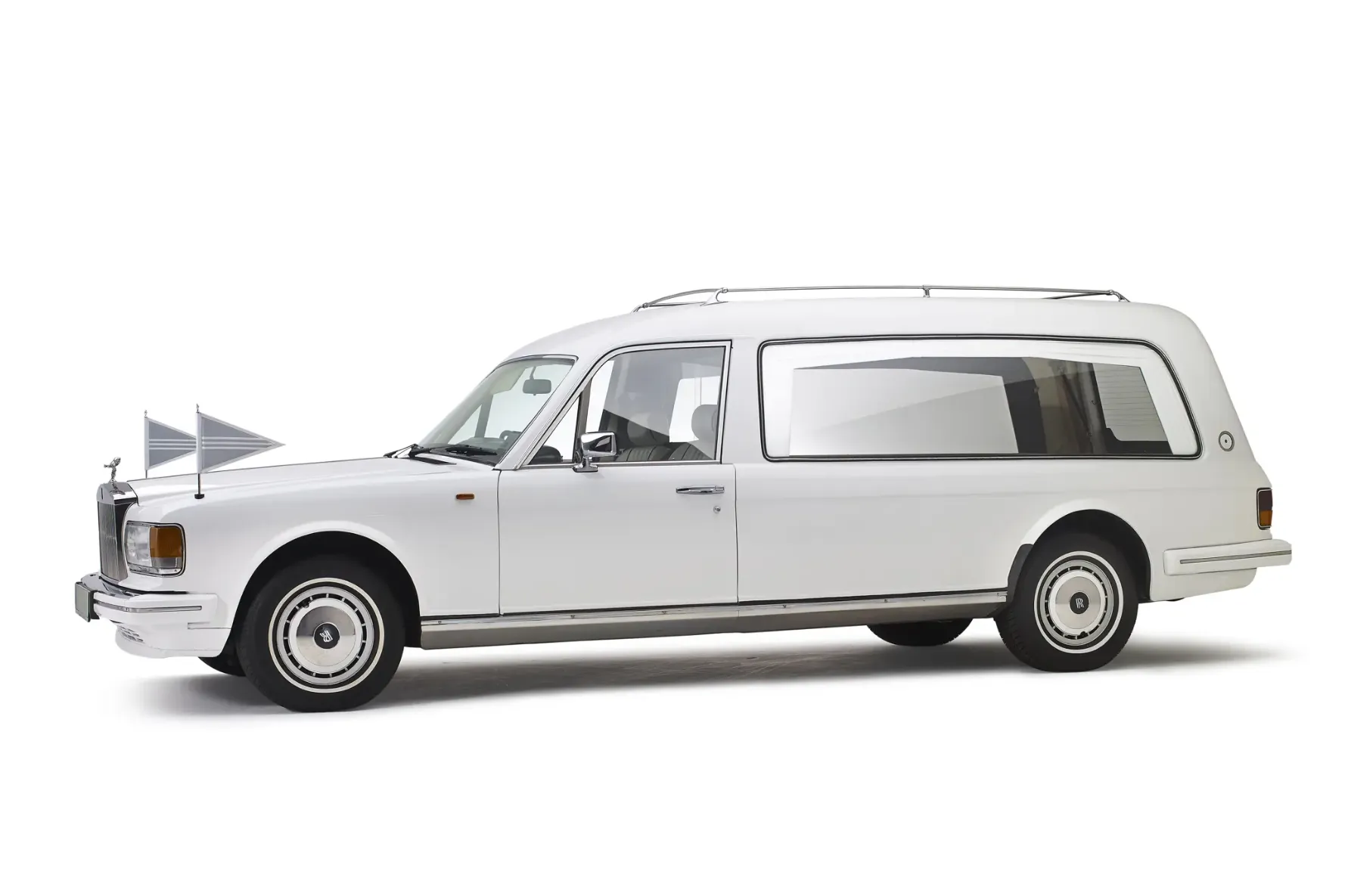 Rolls Royce Silver Spirit Rouwauto (wit)