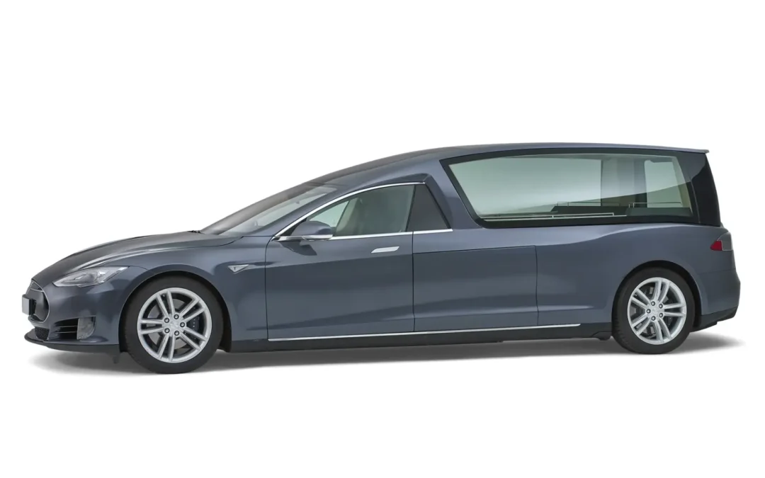 Tesla rouwauto 3 (antraciet)