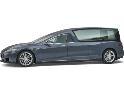 Tesla Rouwauto 3 (antraciet)