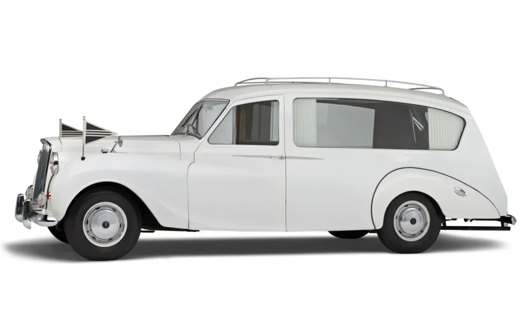 Vanden Plas Princess glas rouwauto