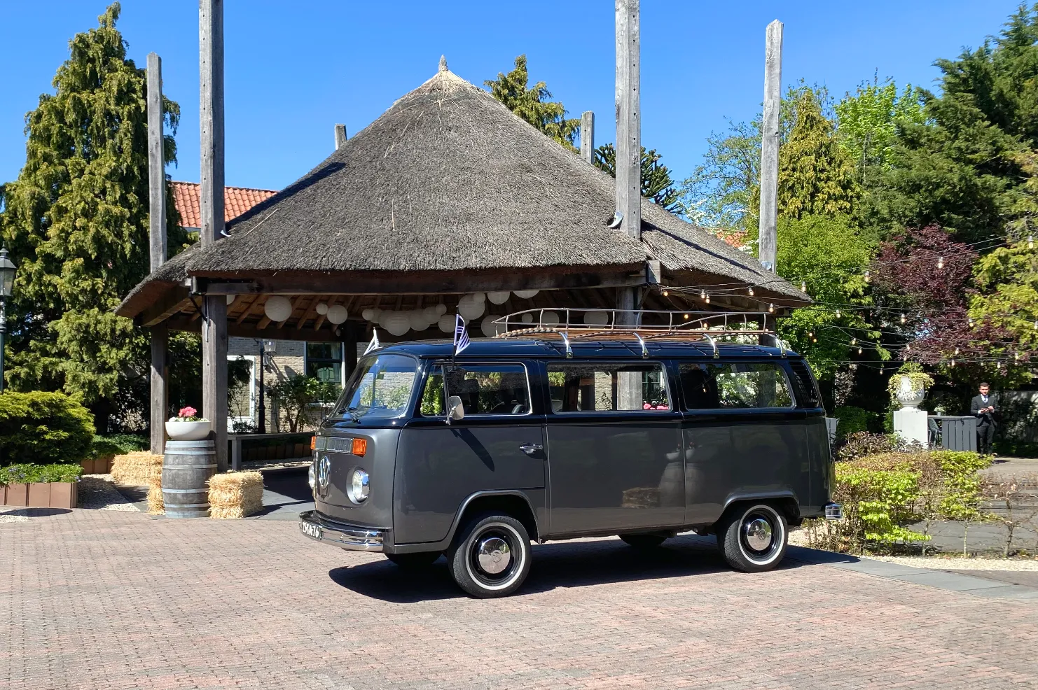 Klassiek Volkswagen Rouwbus T2